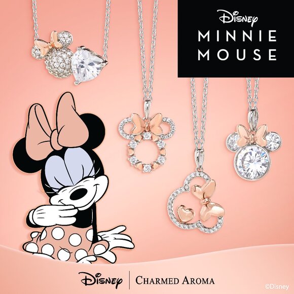 Disney Minnie Mouse Necklace, Charmed Aroma - Picture 2 of 4